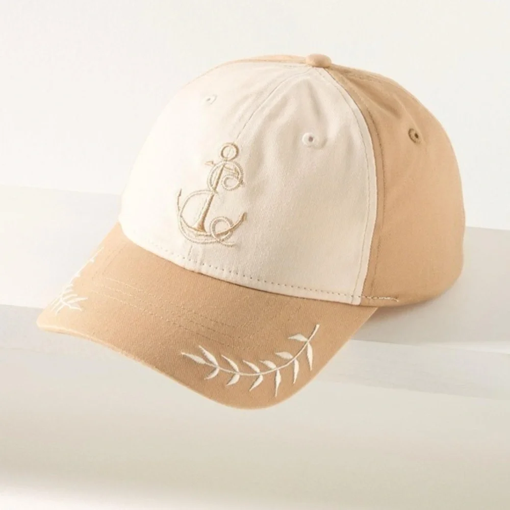 Anthropologie Monogram Cap (E)
